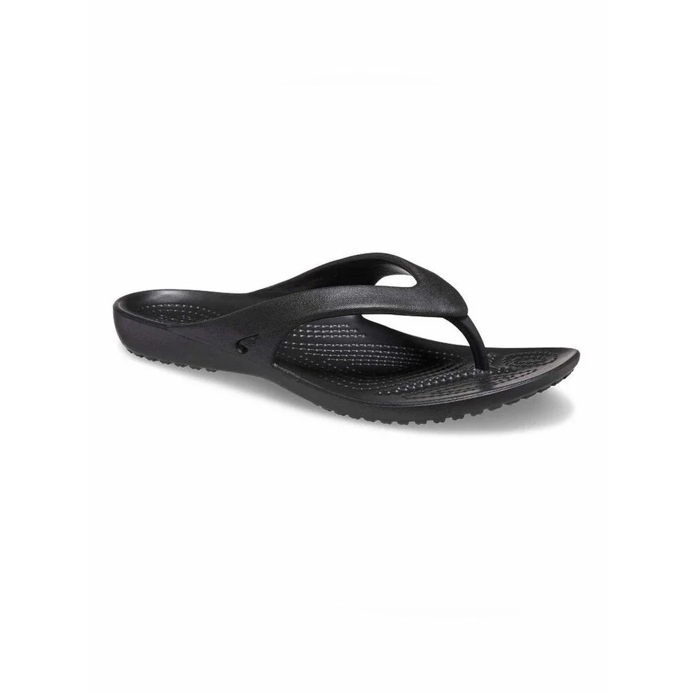 Crocs Kadee II Women's Black Flip Flops Sz 8